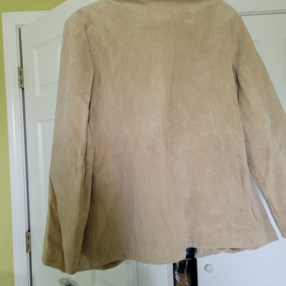 Full leather cost with tags .new